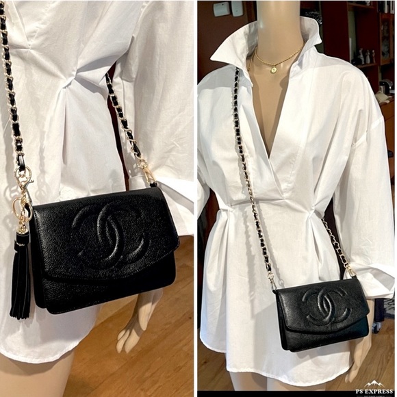 CHANEL Handbags - ❗️SOLD❗️Chanel Clutch Purse Crossbody🤩Save💰buying Vnt❗️Timeless Gorg Classic🤩